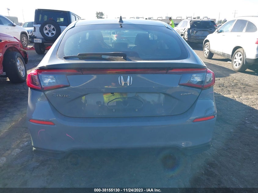 VIN 19XFL2H89NE001508 2022 HONDA CIVIC SPORT