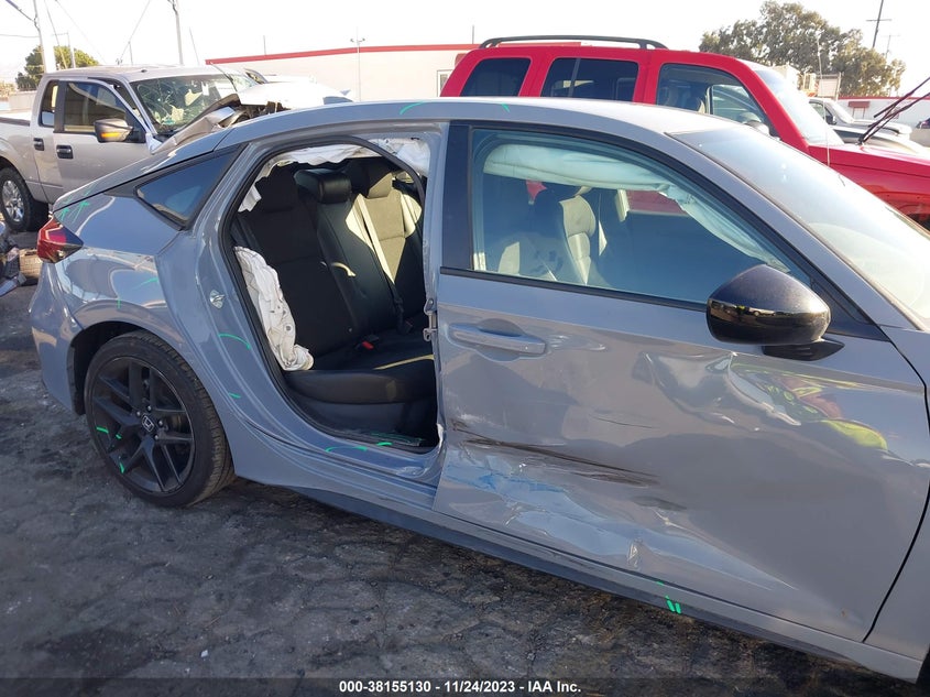 VIN 19XFL2H89NE001508 2022 HONDA CIVIC SPORT