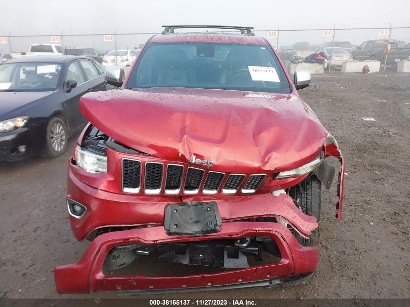 2014 JEEP GRAND CHEROKEE OVERLAND - 1C4RJFCG4EC255210
