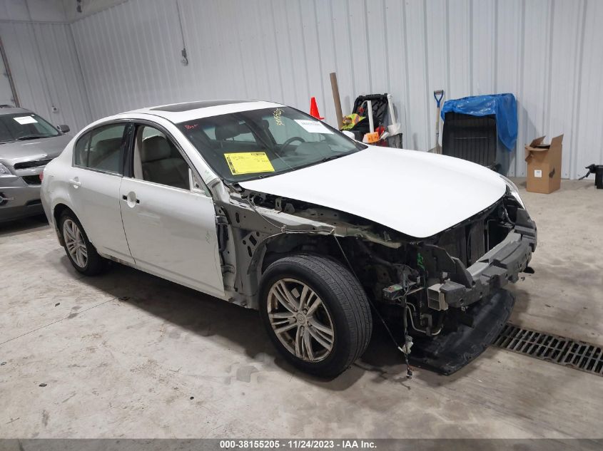 2013 INFINITI G37X - JN1CV6ARXDM764941