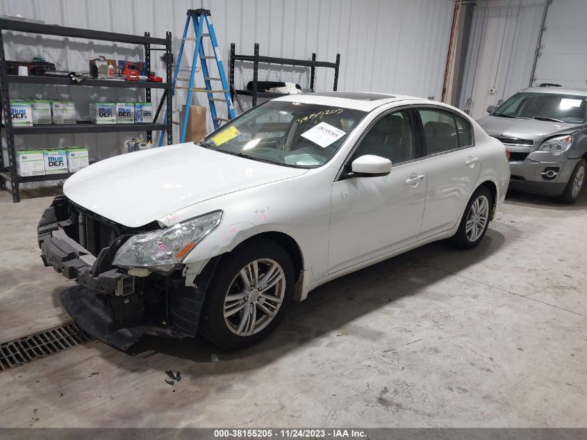 2013 INFINITI G37X - JN1CV6ARXDM764941