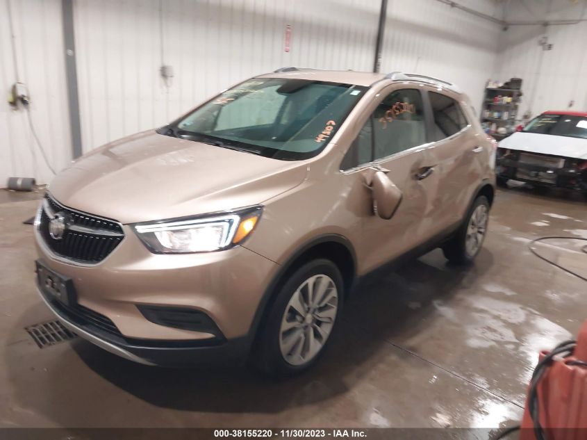 KL4CJESB1JB718128 2018 BUICK ENCORE, photo no. 2