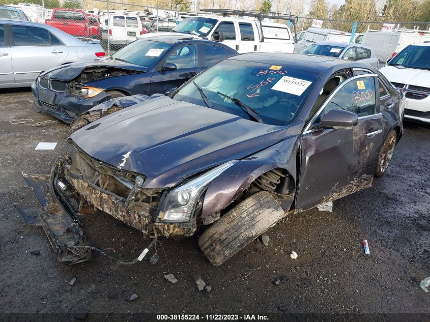 2014 CADILLAC ATS LUXURY - 1G6AB5RXXE0110821