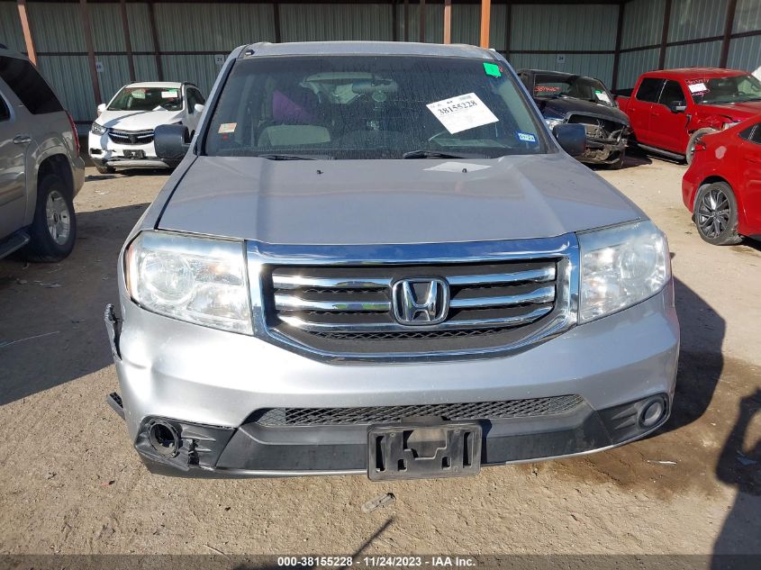 2015 HONDA PILOT LX - 5FNYF3H29FB010027