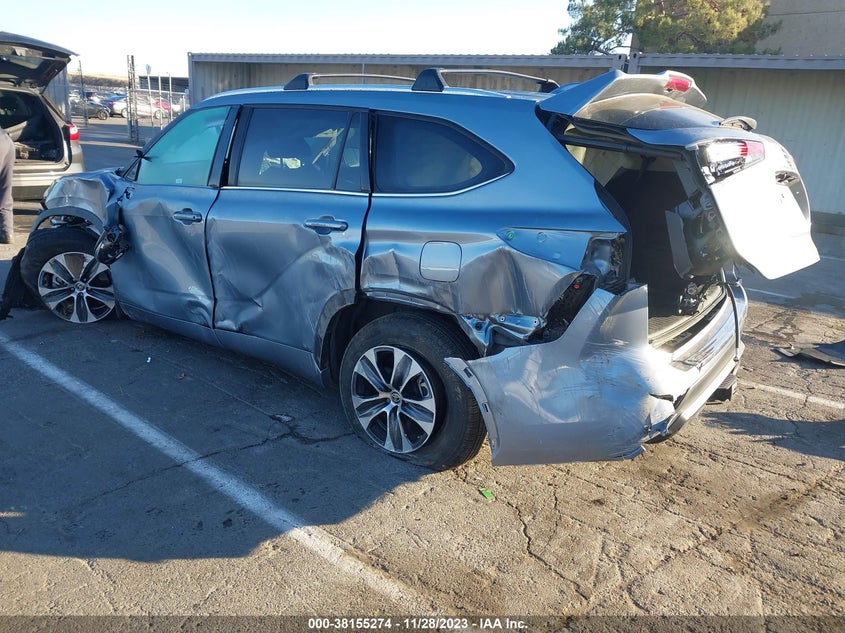 VIN 5TDHZRBH7LS016908 2020 TOYOTA HIGHLANDER XLE