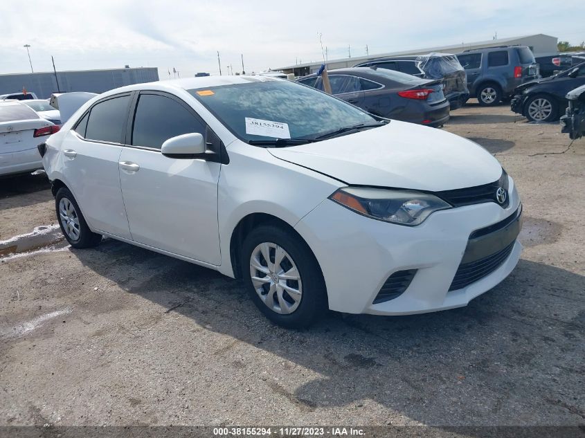 2015 TOYOTA COROLLA LE ECO - 5YFBPRHE9FP204495