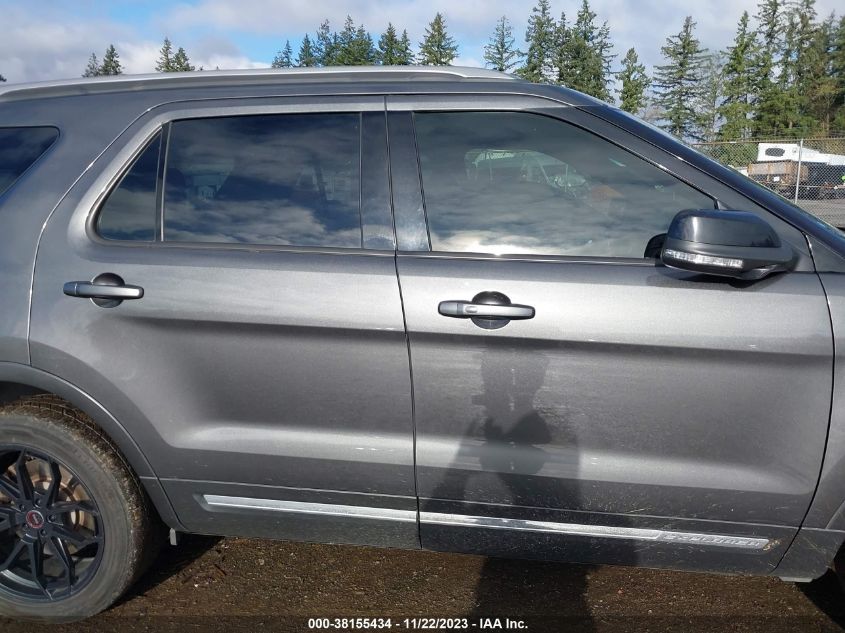 2016 FORD EXPLORER XLT - 1FM5K8D89GGA63786