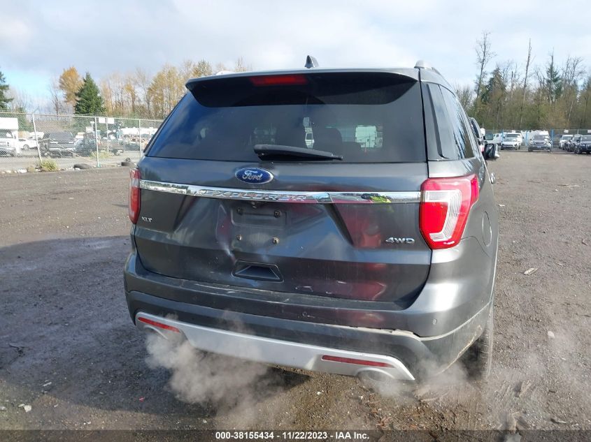 2016 FORD EXPLORER XLT - 1FM5K8D89GGA63786
