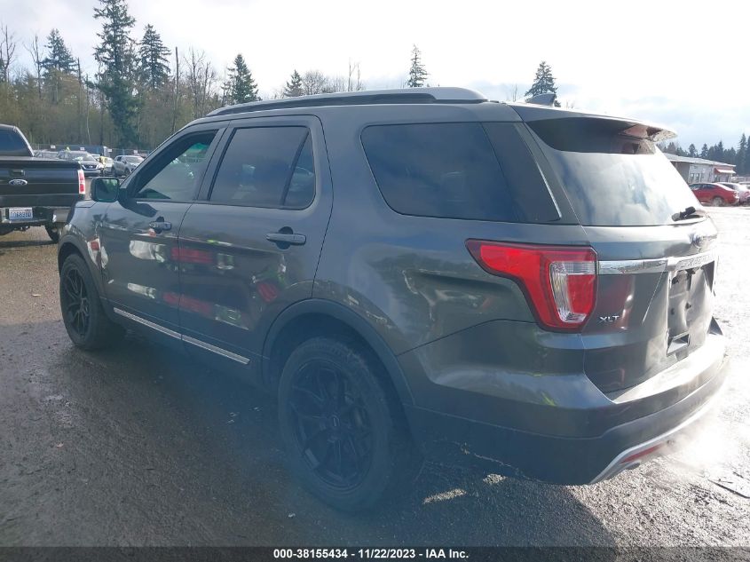 2016 FORD EXPLORER XLT - 1FM5K8D89GGA63786
