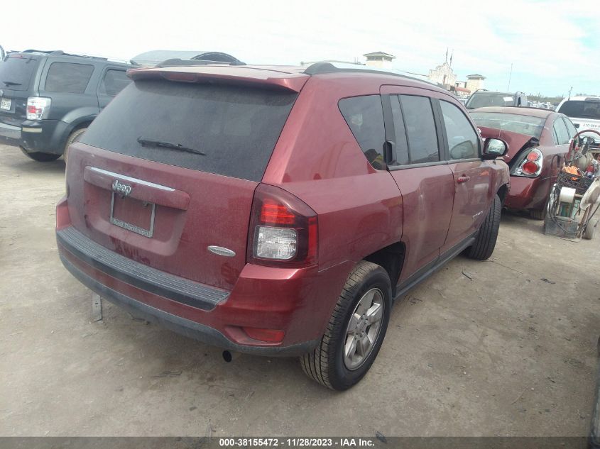 2016 JEEP COMPASS LATITUDE - 1C4NJCEA2GD666589
