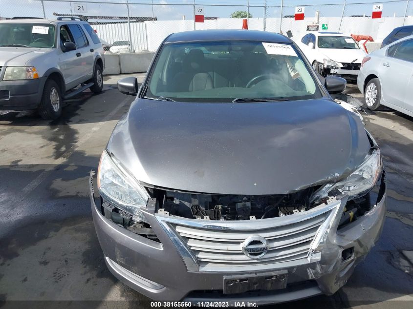 2015 NISSAN SENTRA S/SV/SR/SL - 3N1AB7AP4FL663864