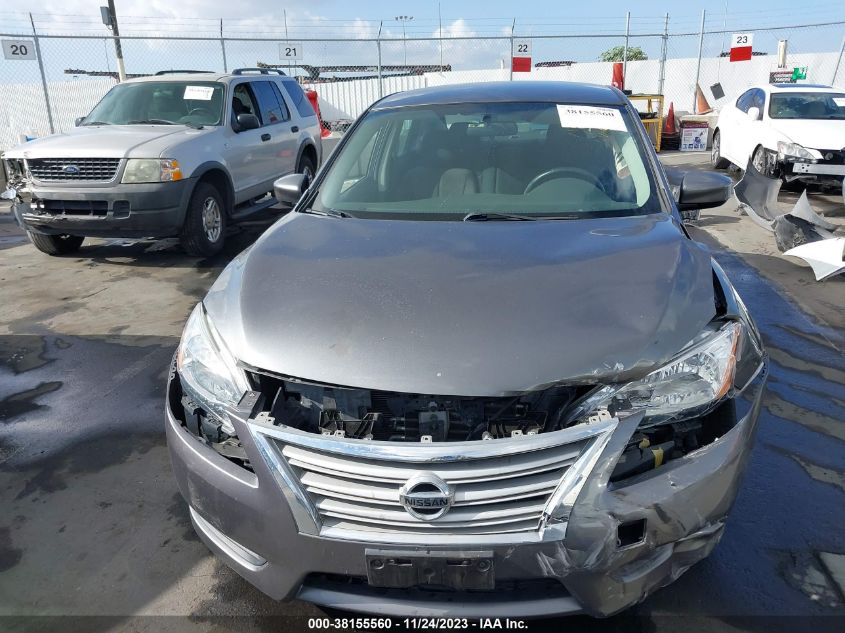 2015 NISSAN SENTRA S/SV/SR/SL - 3N1AB7AP4FL663864