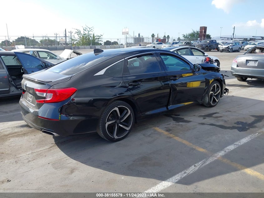 VIN 1HGCV1F36LA058037 2020 HONDA ACCORD SPORT