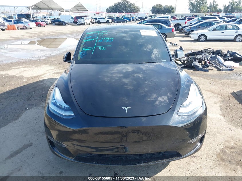 VIN 7SAYGDEE4PA029345 2023 TESLA MODEL Y