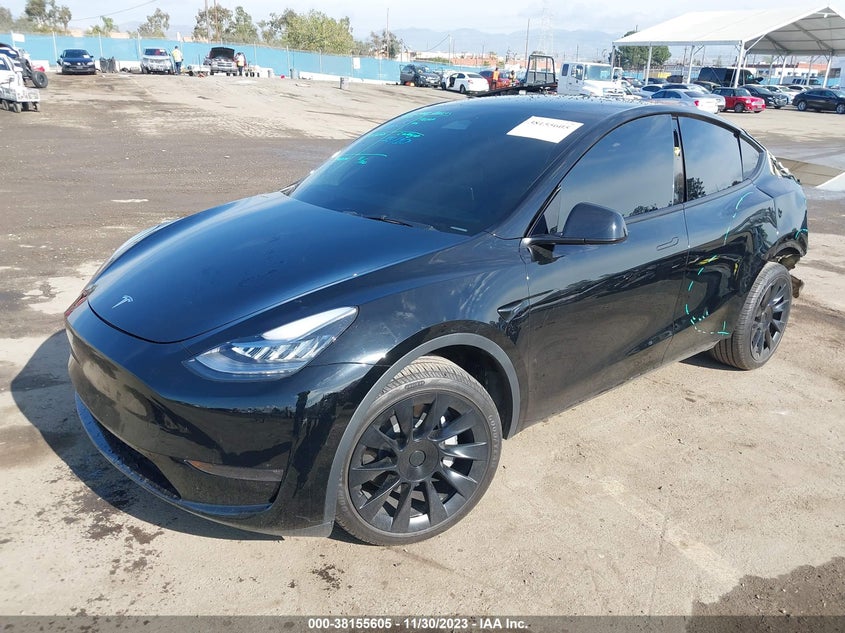 VIN 7SAYGDEE4PA029345 2023 TESLA MODEL Y