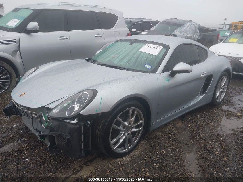 2015 PORSCHE CAYMAN WP0AA2A8XFK161972