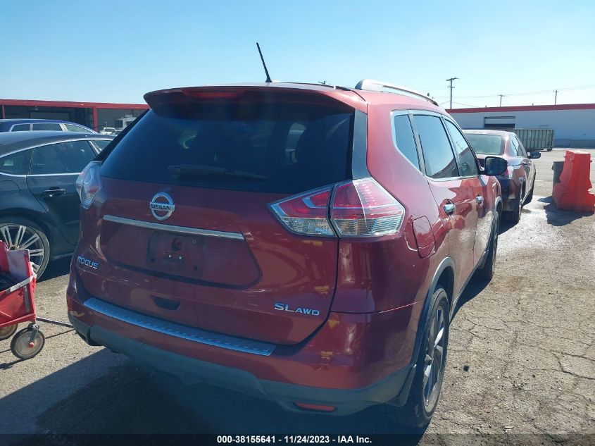 2016 NISSAN ROGUE SL - 5N1AT2MV5GC801377