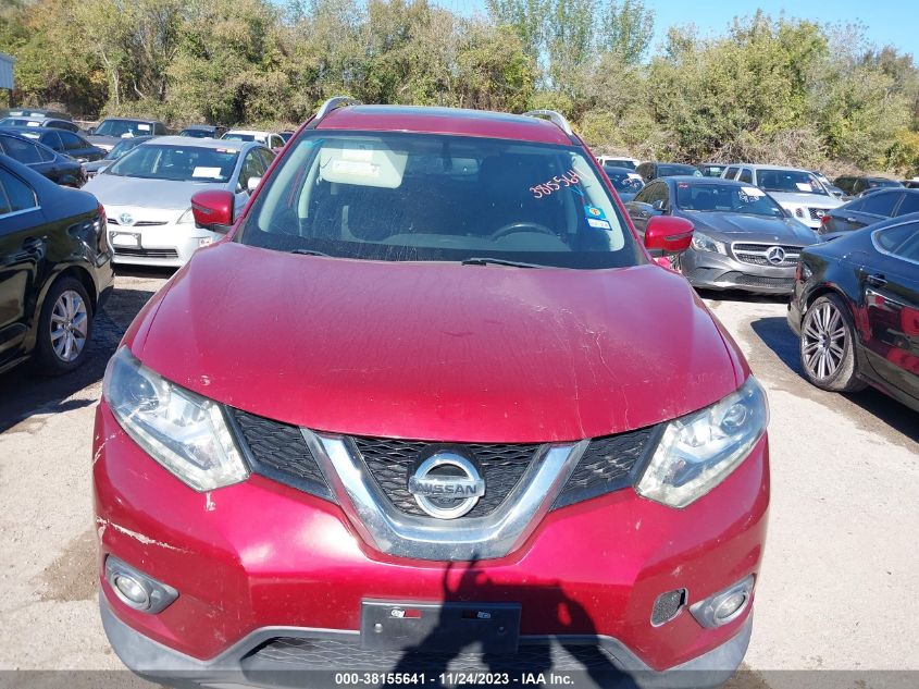 2016 NISSAN ROGUE SL - 5N1AT2MV5GC801377