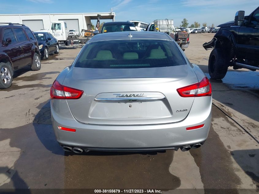 2015 MASERATI GHIBLI - ZAM57XSA7F1130453