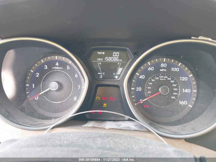 2013 HYUNDAI ELANTRA GLS/LIMITED - 5NPDH4AE2DH209342