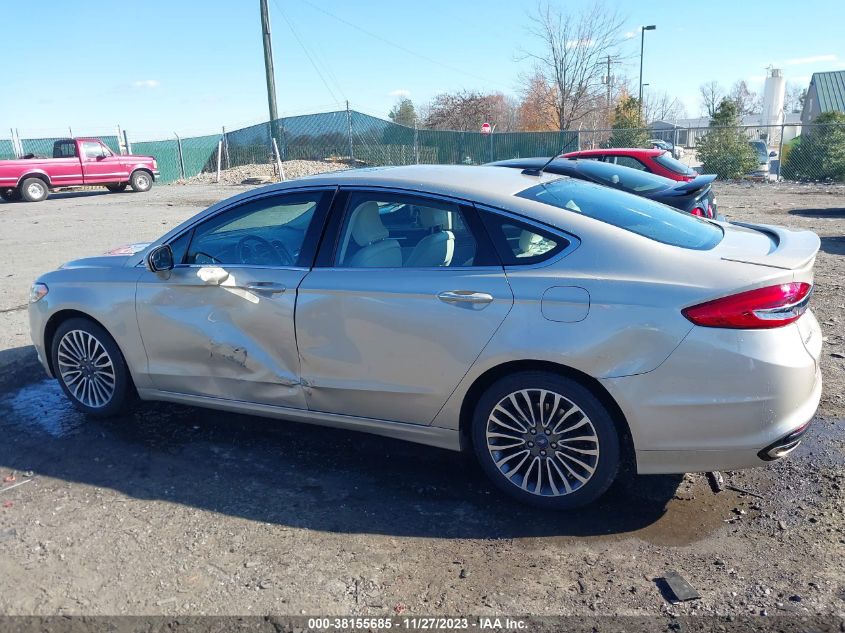 2018 FORD FUSION TITANIUM - 3FA6P0D97JR225392