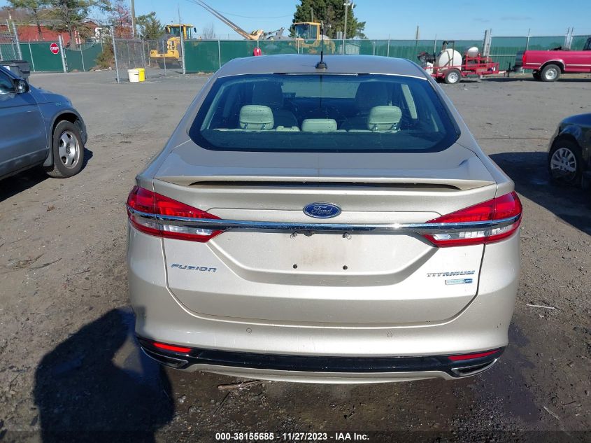 2018 FORD FUSION TITANIUM - 3FA6P0D97JR225392