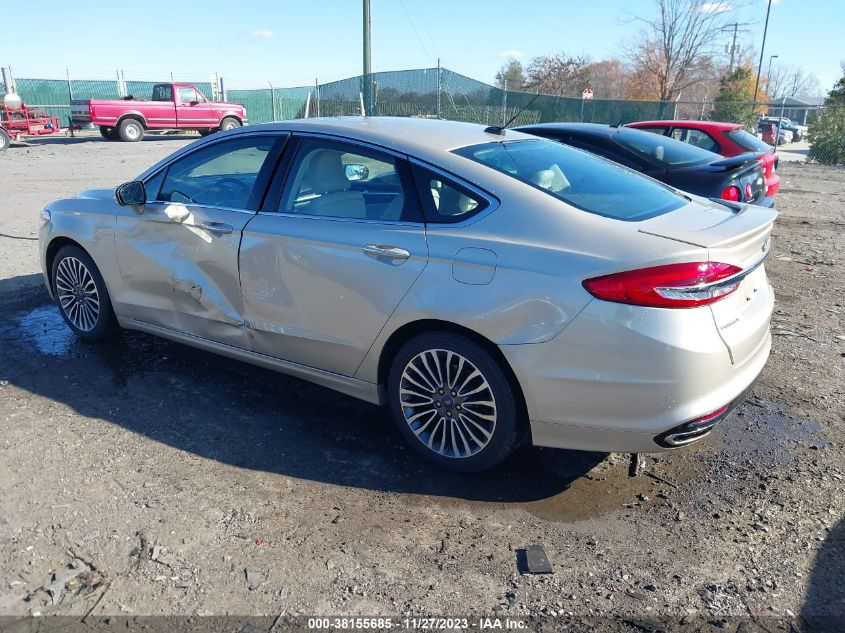 2018 FORD FUSION TITANIUM - 3FA6P0D97JR225392