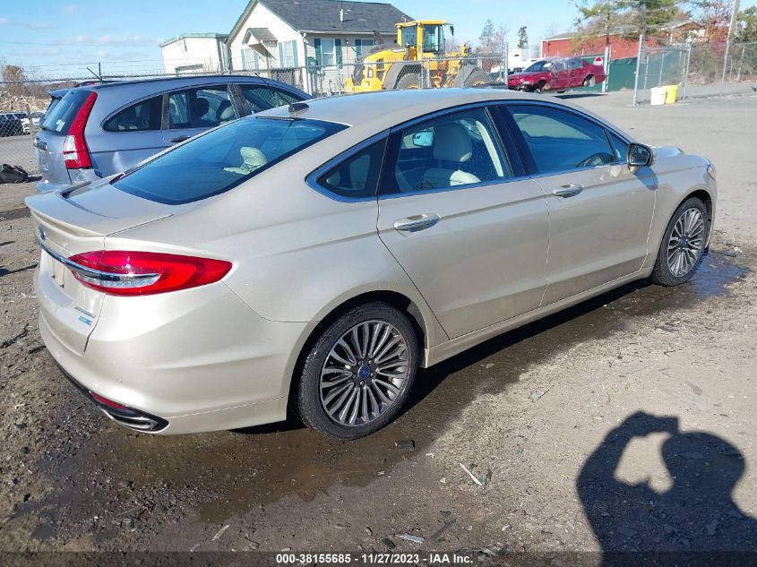 2018 FORD FUSION TITANIUM - 3FA6P0D97JR225392