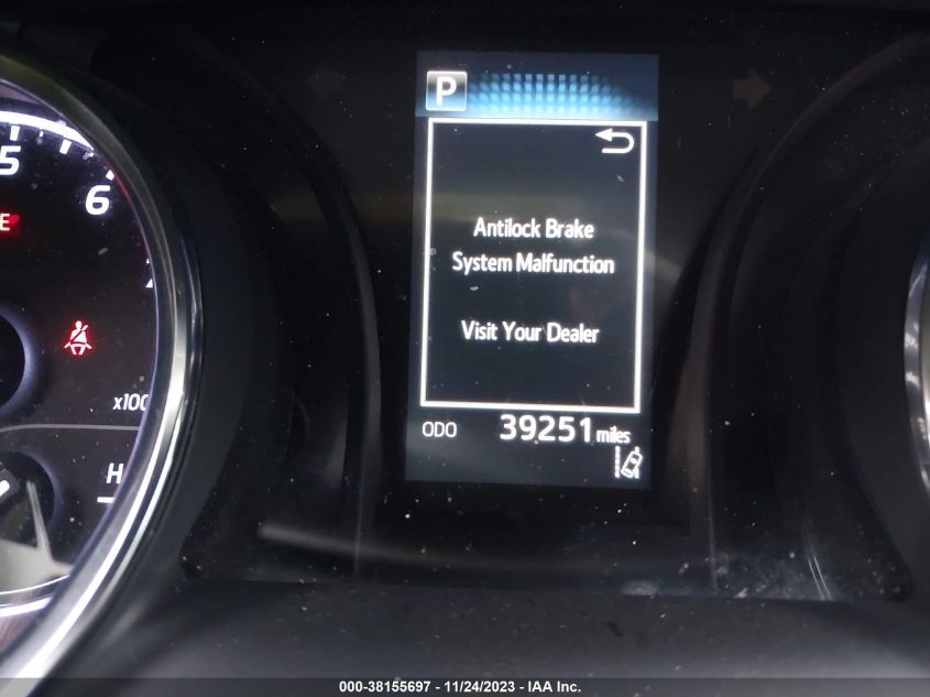 2020 TOYOTA CAMRY SE/SE NIGHT SHADE - 4T1G11AK4LU374010