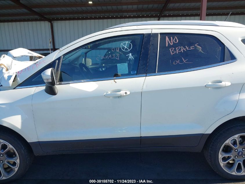 2021 FORD ECOSPORT TITANIUM - MAJ6S3KL8MC497304