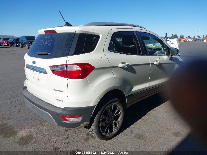 2021 FORD ECOSPORT TITANIUM - MAJ6S3KL8MC497304