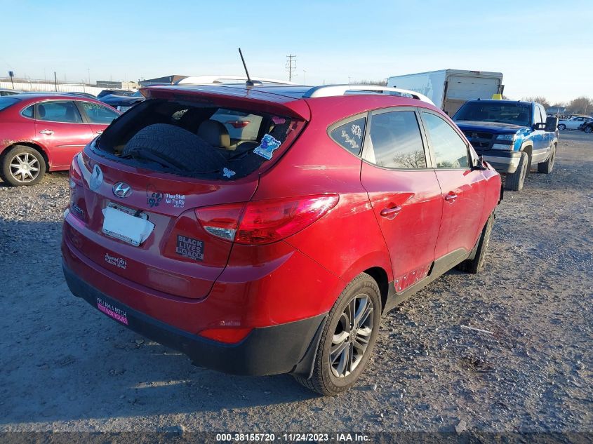 2015 HYUNDAI TUCSON LIMITED/SE - KM8JU3AG6FU957428