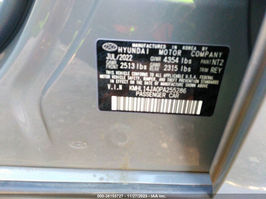 2023 HYUNDAI SONATA SEL - KMHL14JA0PA255286