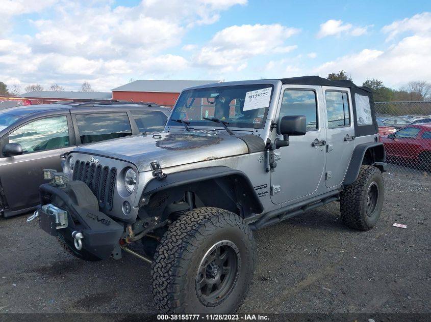 2015 JEEP WRANGLER UNLIMITED SPORT - 1C4BJWDG3FL705351