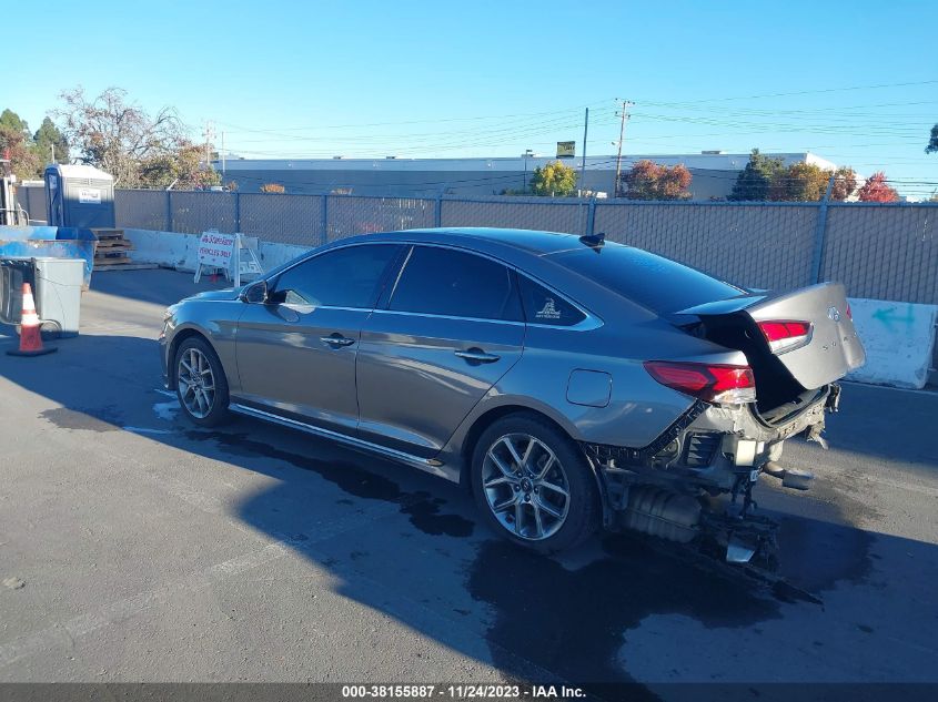 2018 HYUNDAI SONATA SPORT/LIMITED/SEL - 5NPE34AB9JH702794