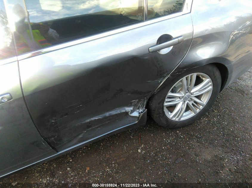 2013 INFINITI G37X - JN1CV6AR2DM767428