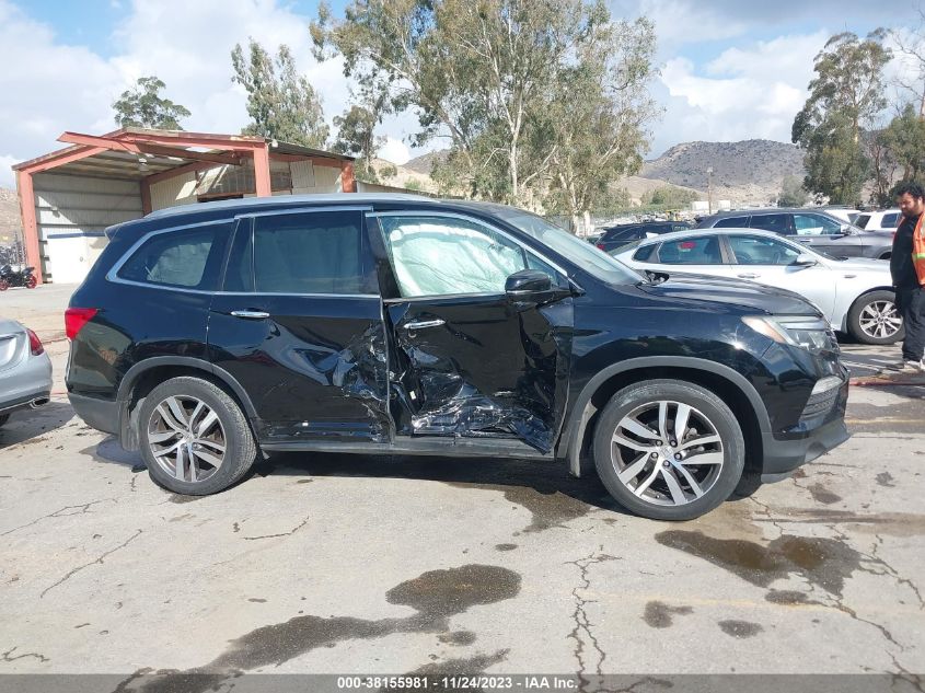 2016 HONDA PILOT TOURING - 5FNYF5H98GB044048
