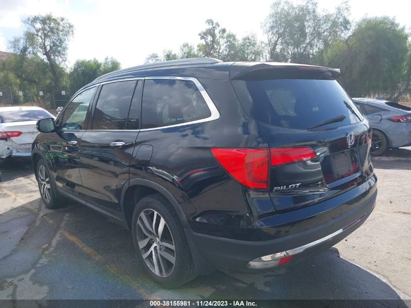 2016 HONDA PILOT TOURING - 5FNYF5H98GB044048
