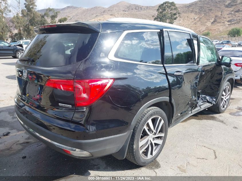 2016 HONDA PILOT TOURING - 5FNYF5H98GB044048