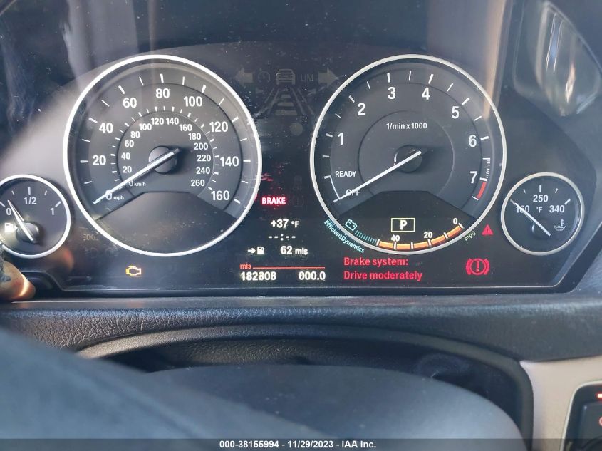 2013 BMW 335I XDRIVE WBA3B9G54DNP39584