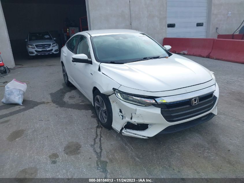2019 HONDA INSIGHT EX - 19XZE4F52KE019436