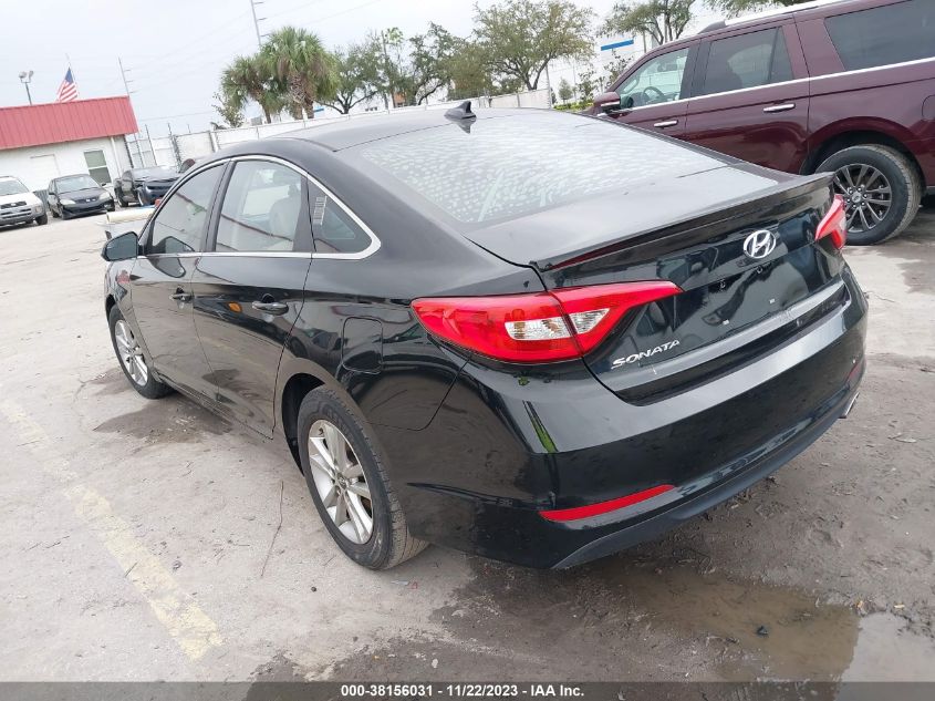 2015 HYUNDAI SONATA SE - 5NPE24AF2FH157261