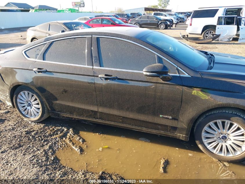 2014 FORD FUSION ENERGI TITANIUM - 3FA6P0SU9ER299037