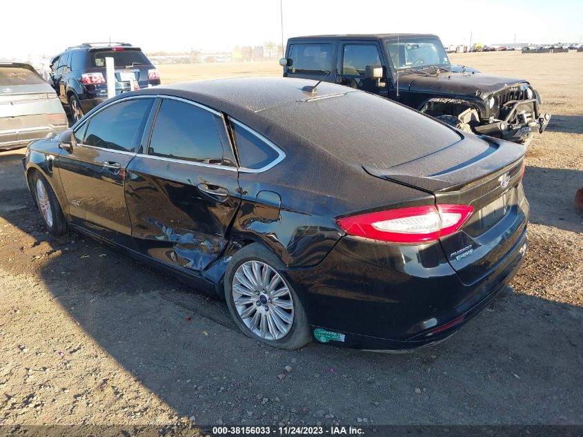 2014 FORD FUSION ENERGI TITANIUM - 3FA6P0SU9ER299037