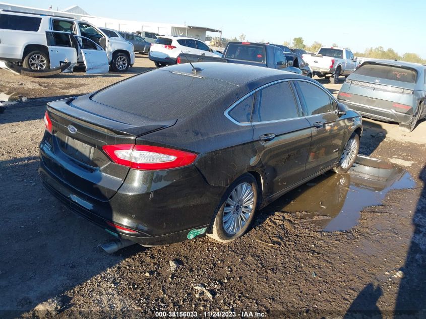 2014 FORD FUSION ENERGI TITANIUM - 3FA6P0SU9ER299037