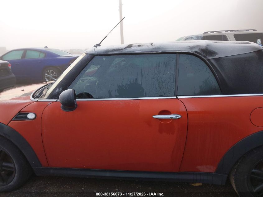 2015 MINI CONVERTIBLE COOPER WMWZN3C57FT862069