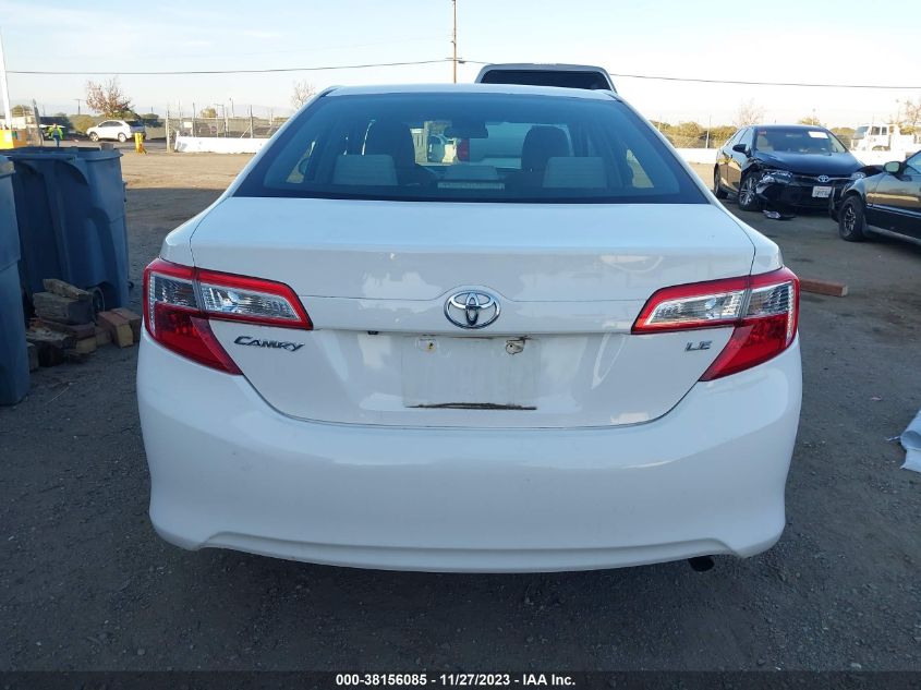 2014 TOYOTA CAMRY LE - 4T4BF1FKXER441304