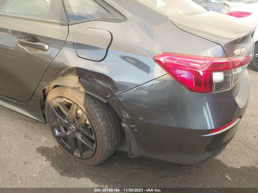 VIN 2HGFE2F58NH599373 2022 HONDA CIVIC SPORT