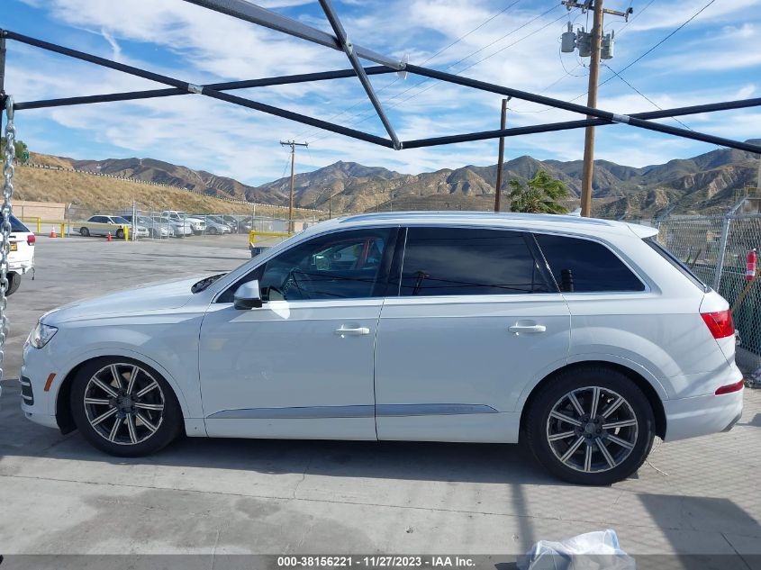 2017 AUDI Q7 3.0T PREMIUM - WA1LAAF78HD011718