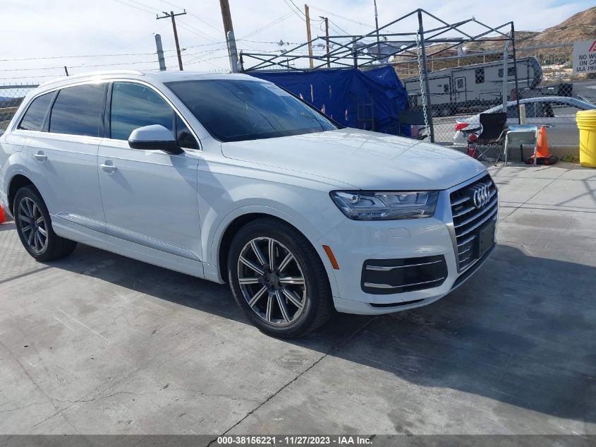 2017 AUDI Q7 3.0T PREMIUM - WA1LAAF78HD011718